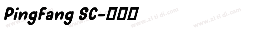 PingFang SC字体转换